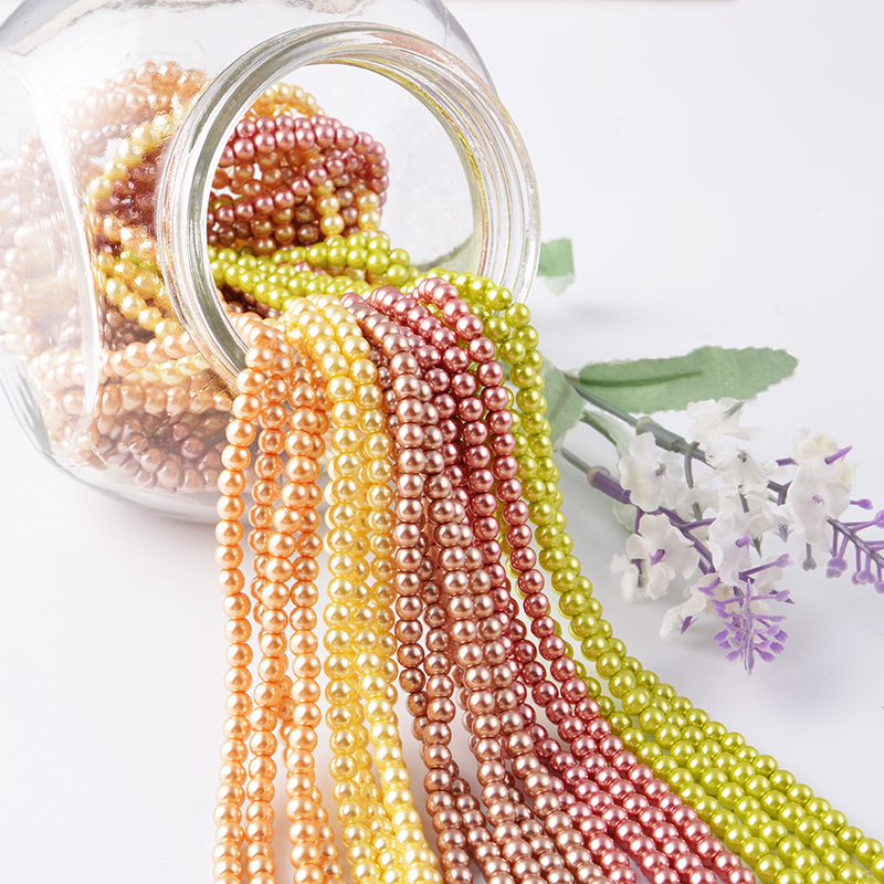 glass pearl beads