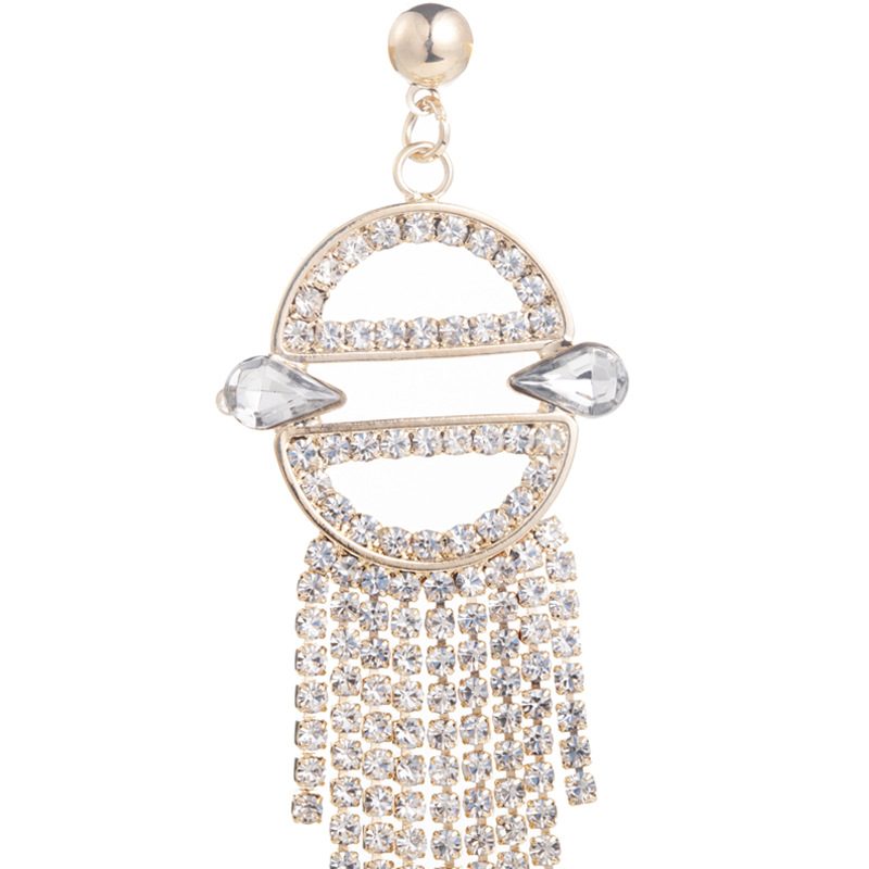 rhinestone earring