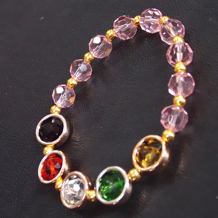 crystal bead bracelet