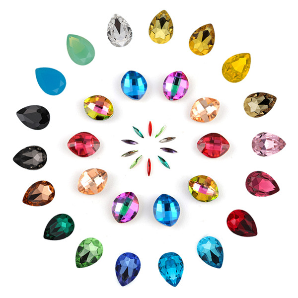 teardrop rhinestone