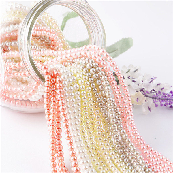 glass pearl beads
