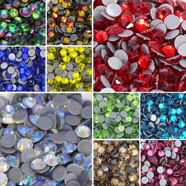 multi colors hot fix rhinestones 