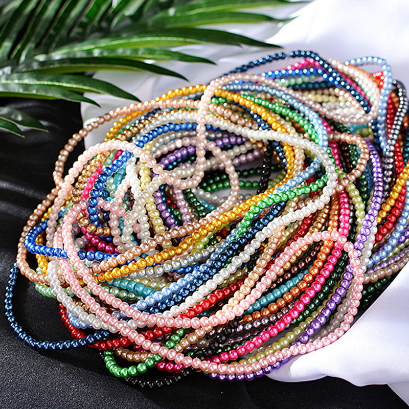 glass pearl beads 