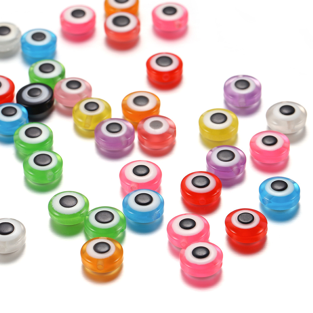 evil eye resin beads